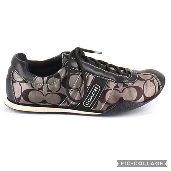 Coach Shoes - Coach Y2K ‘Kirby’ Monogram Satin & Leather Sneakers